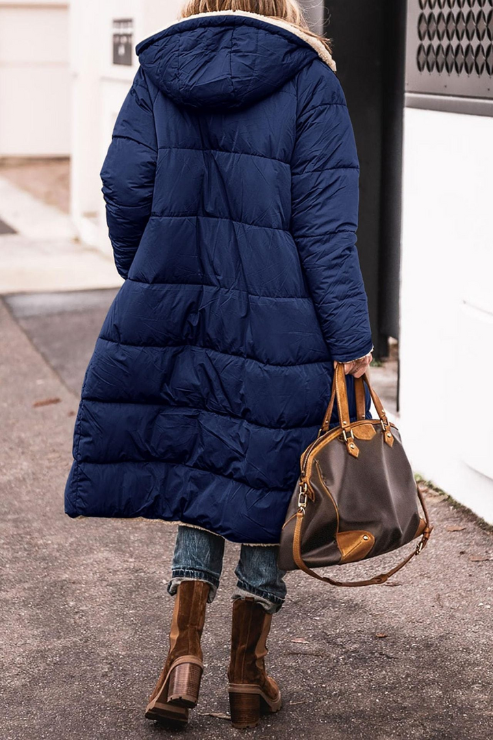 Laluna | Elegant Reversible Coat for Women