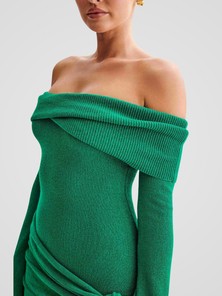 Glamour Mini Wrap Dress