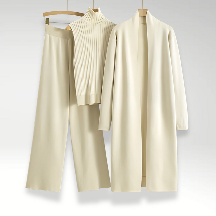 Melissa | Complete Three-Piece Luxe Knit Set