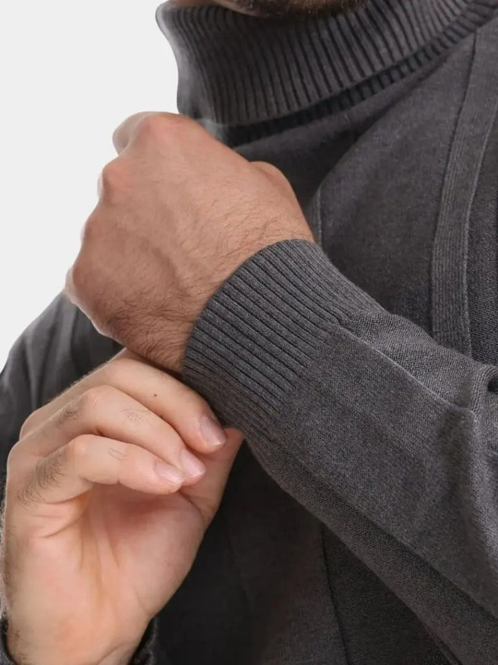 High Neck Sweater - Palm Beach Boutique