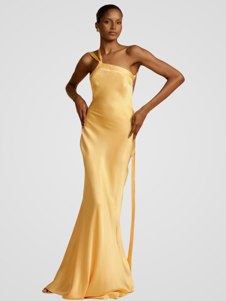 MAXI GOLDEN GLAM DRESS