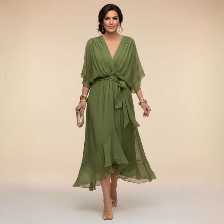 Marta | Sandra V-Neck Dress