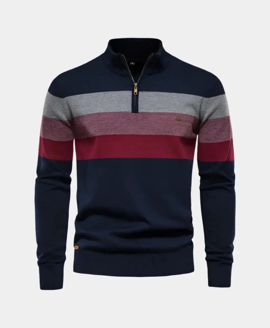 Minimalist Beanie with High Collar - Palm Beach Boutique