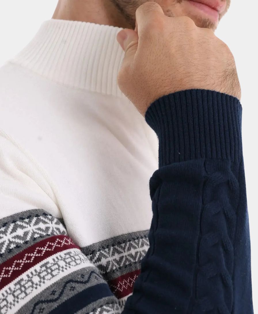 Polo Zip Sweater - Palm Beach Boutique