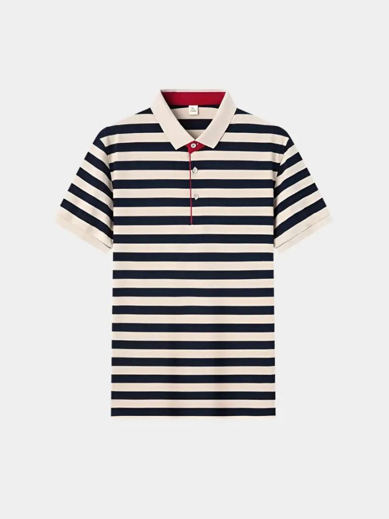Striped Summer Polo - Palm Beach Boutique