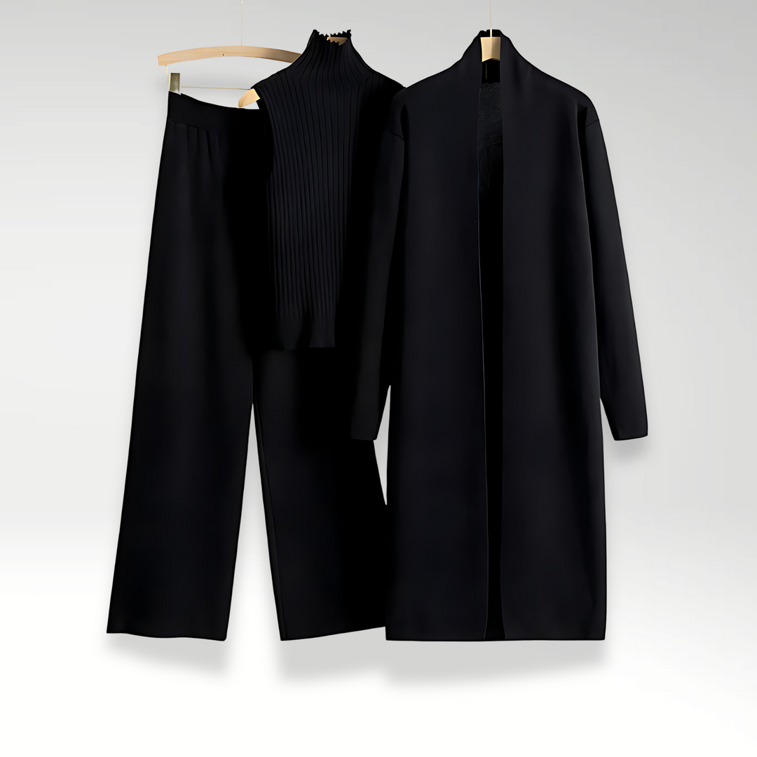 Melissa | Complete Three-Piece Luxe Knit Set