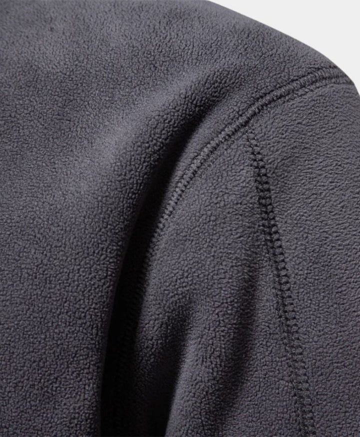 High Neck Zip Sweater Alpine - Palm Beach Boutique