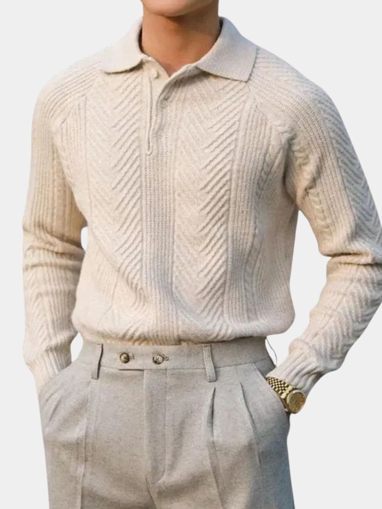 Long Sleeve Pullover for Men - Palm Beach Boutique