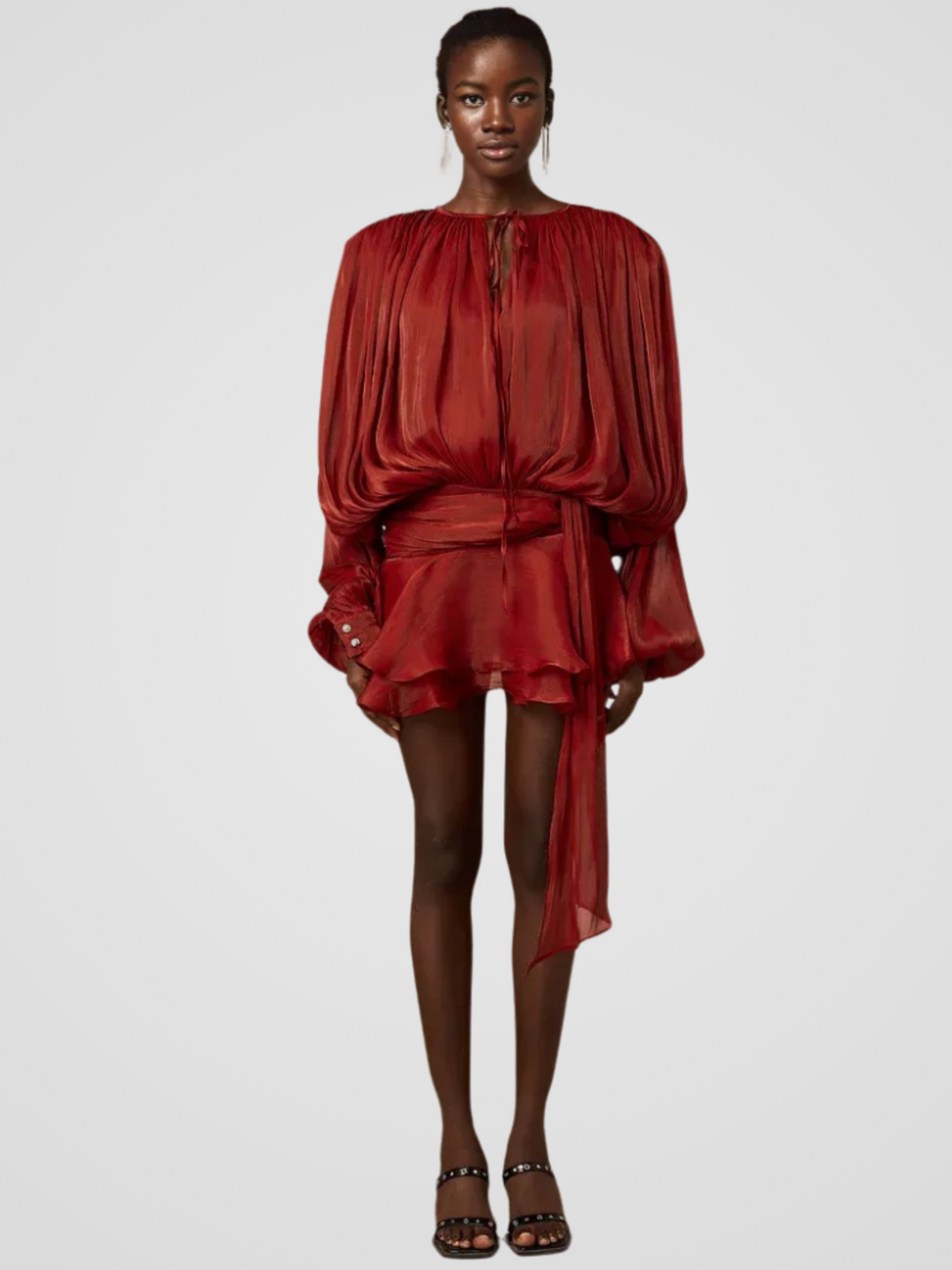 Isla Draped Mini Dress