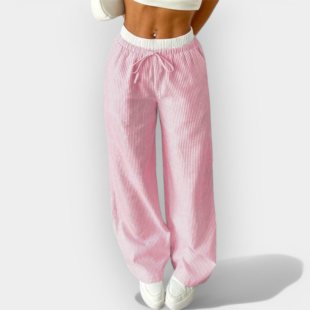 Broad Stripe Trousers