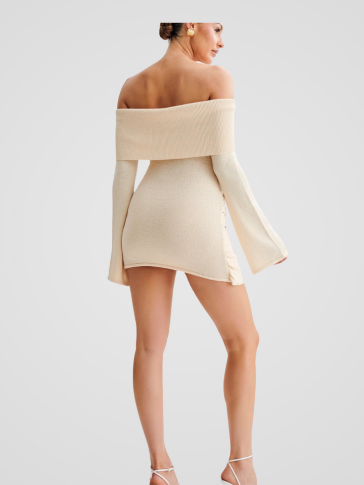 Glamour Mini Wrap Dress