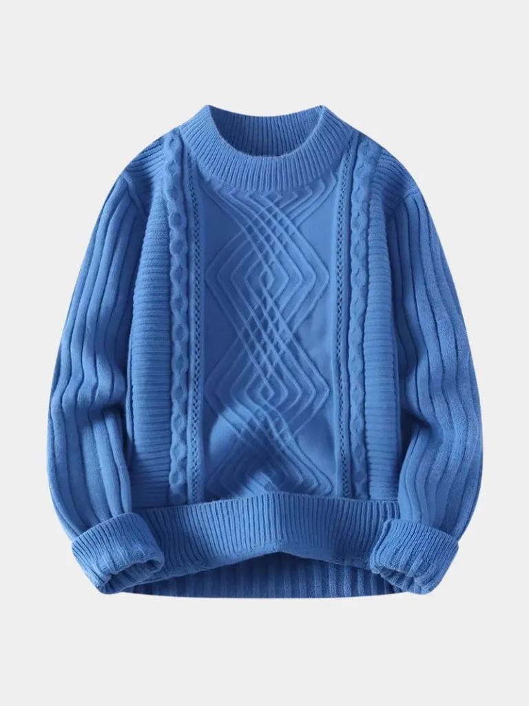 Textured Minimalist Sweater - Palm Beach Boutique