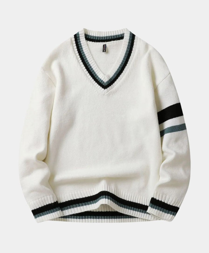 V-Neck Sweater - Palm Beach Boutique