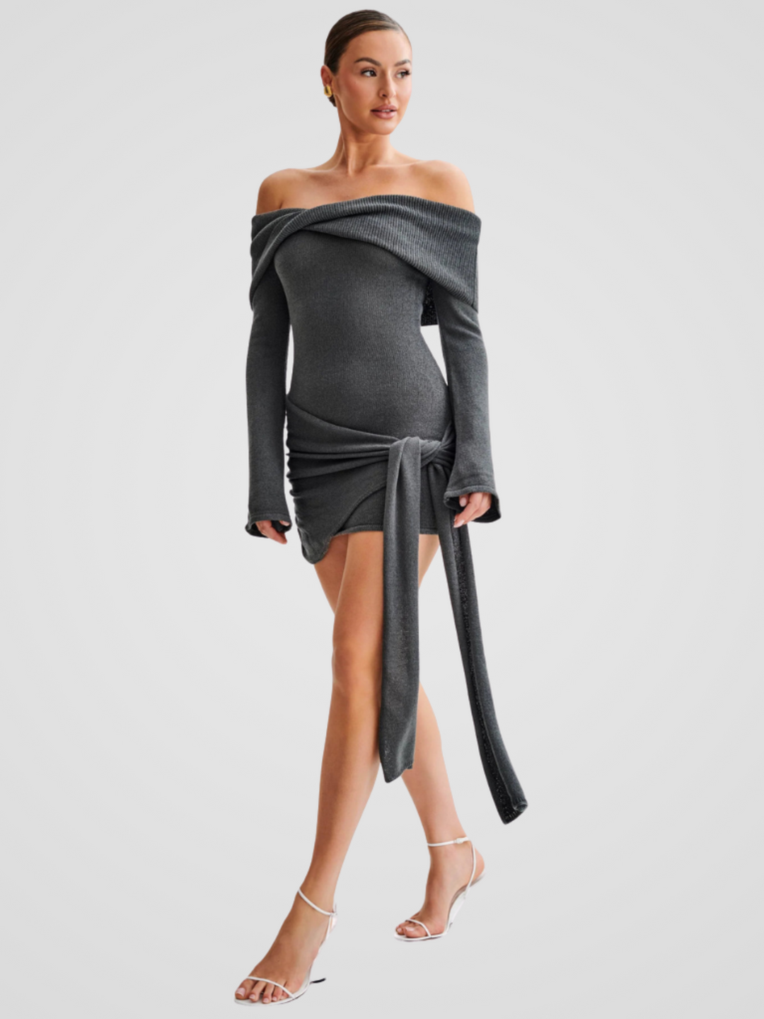 Glamour Mini Wrap Dress