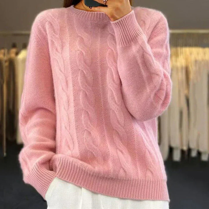 Carina | Braided Sweater