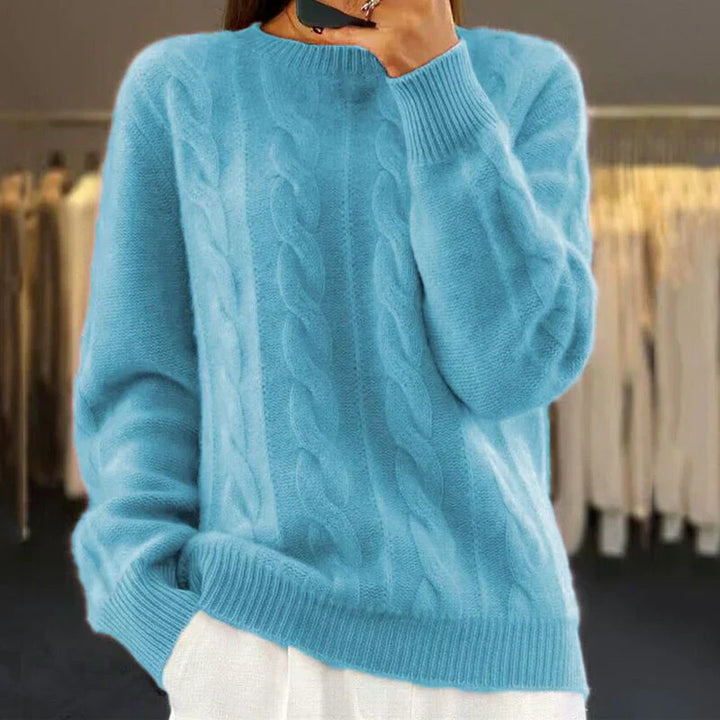 Carina | Braided Sweater