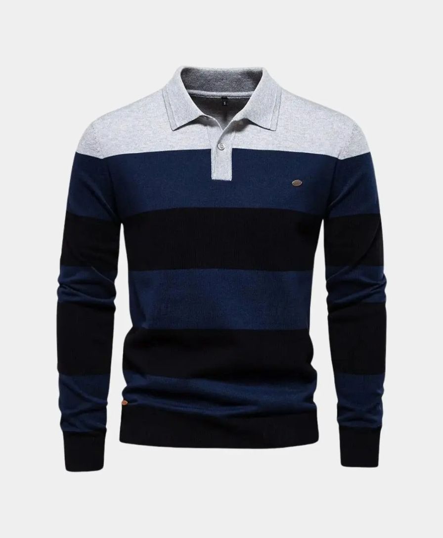 Colourful Hooded Sweatshirt with Half-Zip - Palm Beach Boutique