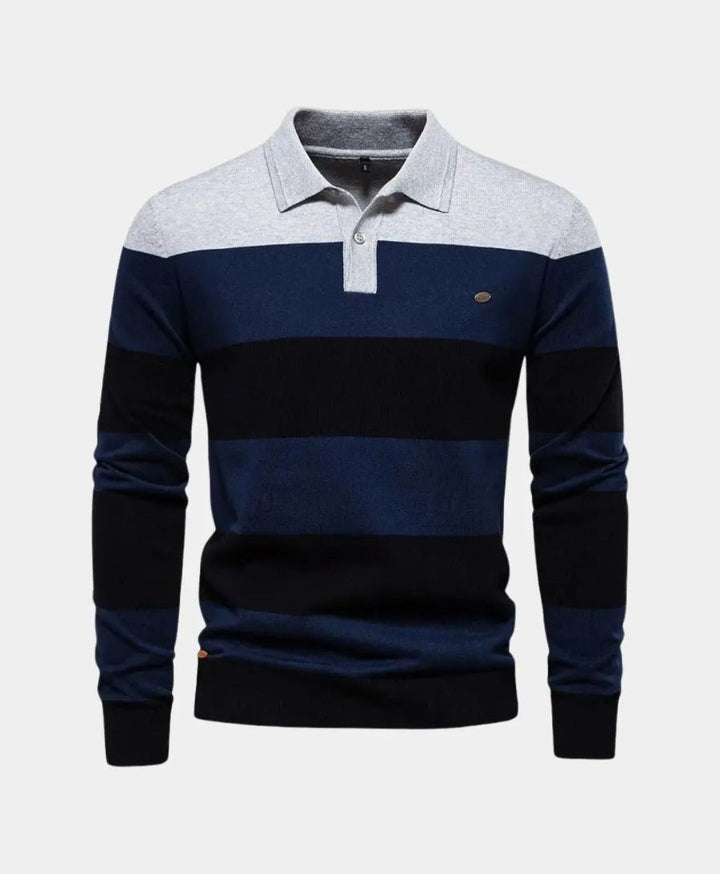 Colourful Hooded Sweatshirt with Half-Zip - Palm Beach Boutique