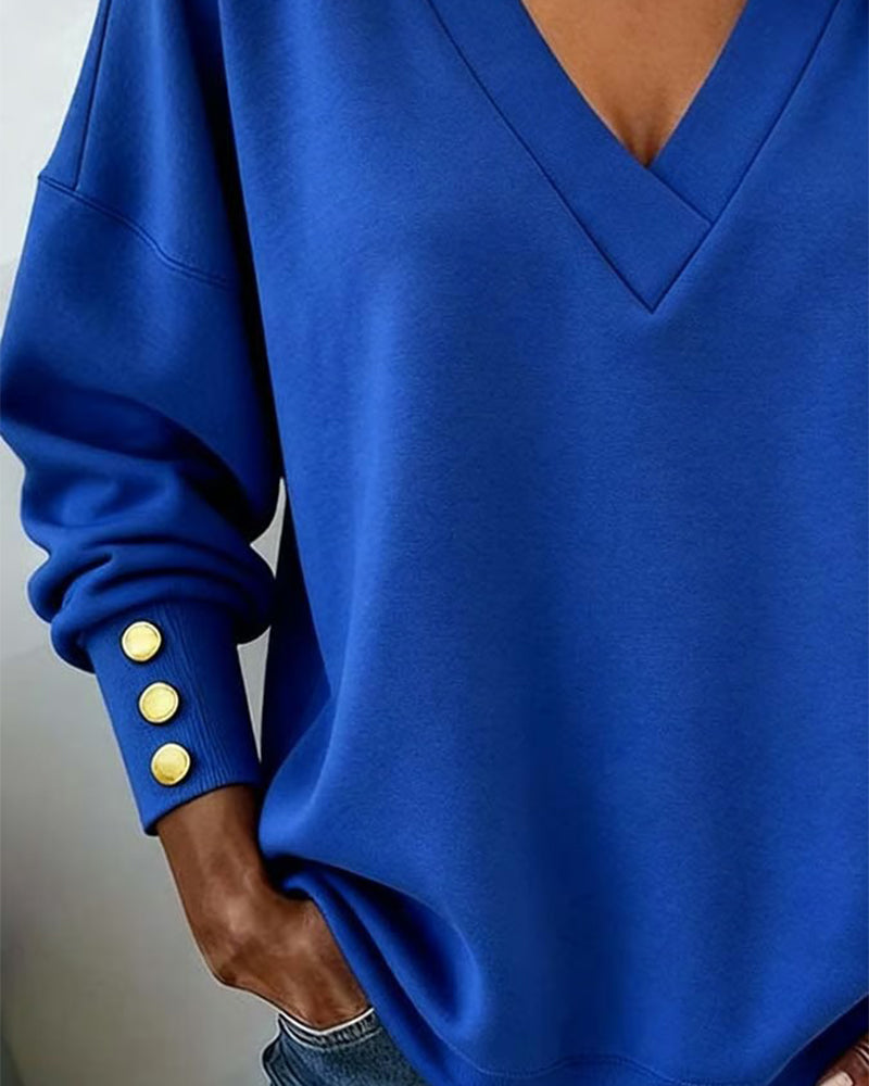 Addison | Stylish Top with V-Neck