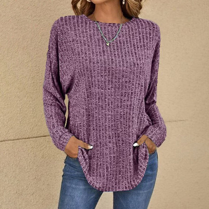 Comfortable Knit Sweater With Relaxed Fit
