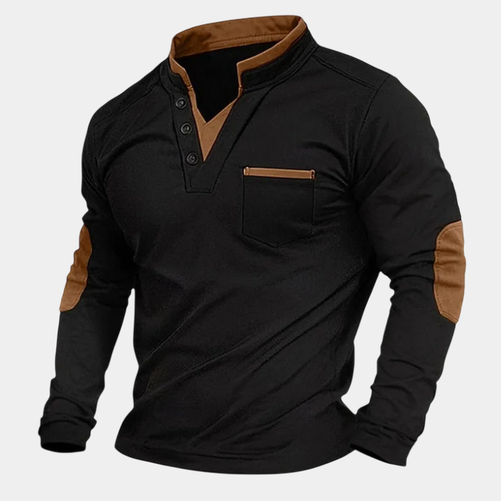 Laluna | Men's V-Neck Sweater