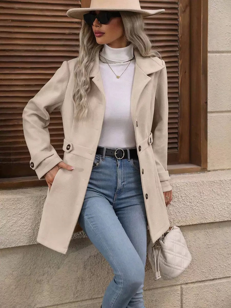 Eva | Timeless Belted Coat
