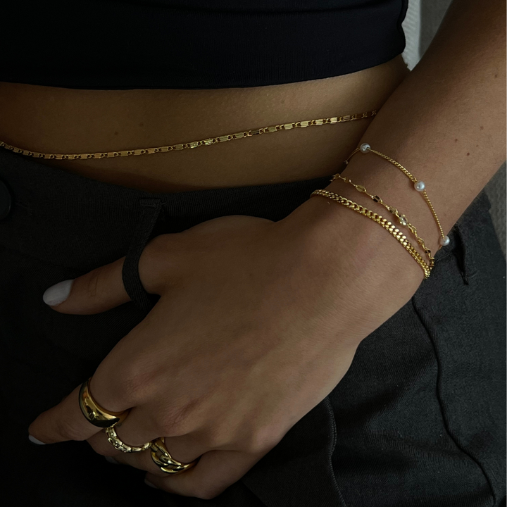 Golden Heart Bracelet