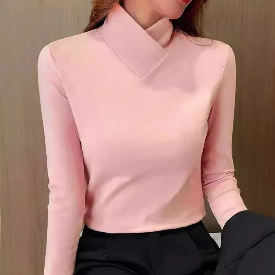 Isabelle | Sculpted Soft-Touch Turtleneck