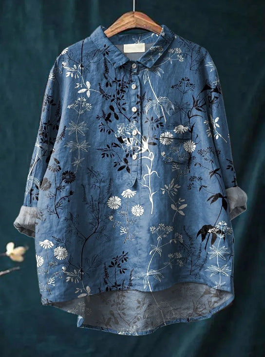 Margot | Classic Floral Blouse