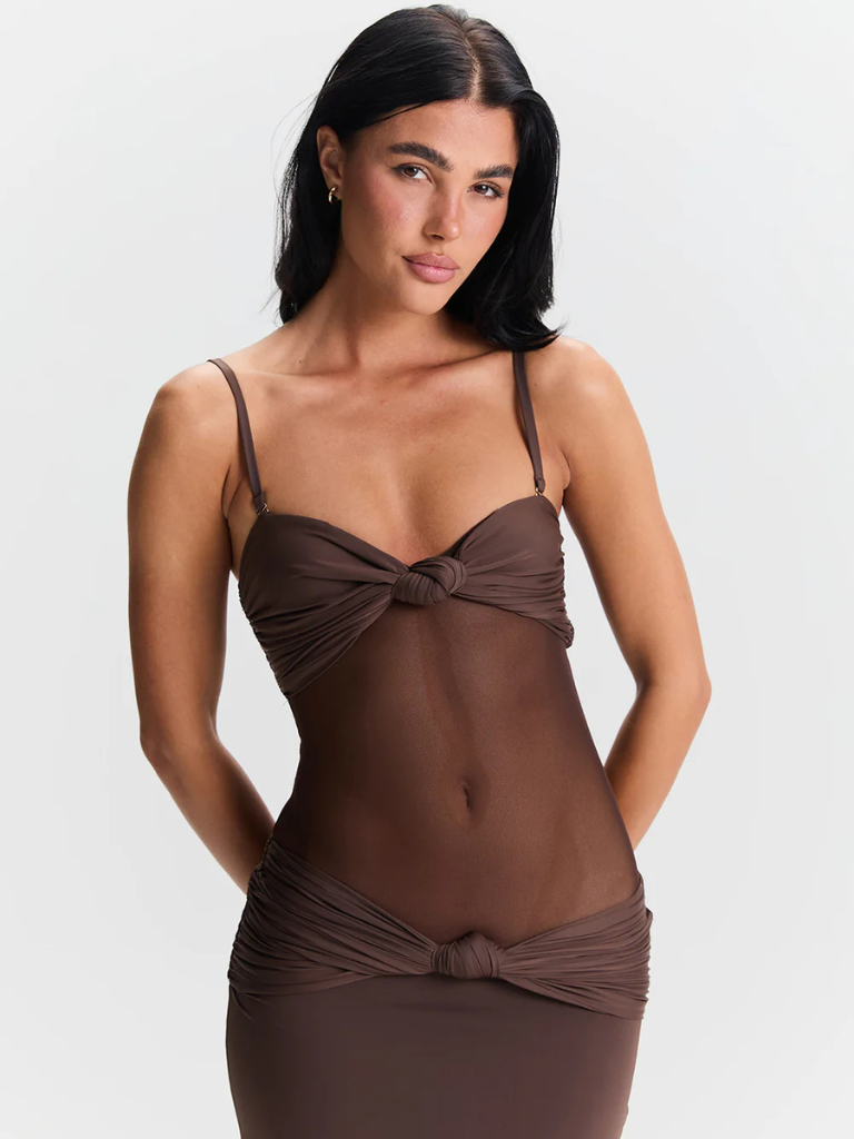 Maxi Black Desire Dress