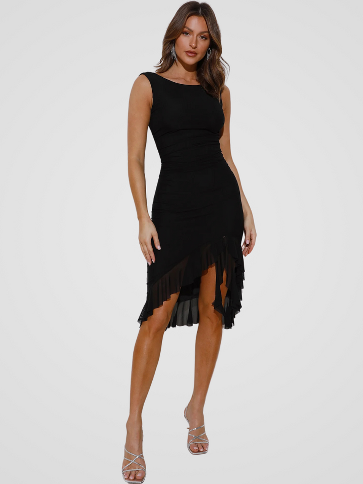 ISLA RUFFLE DRESS