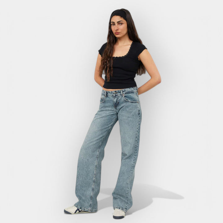 Low-Waist Denim