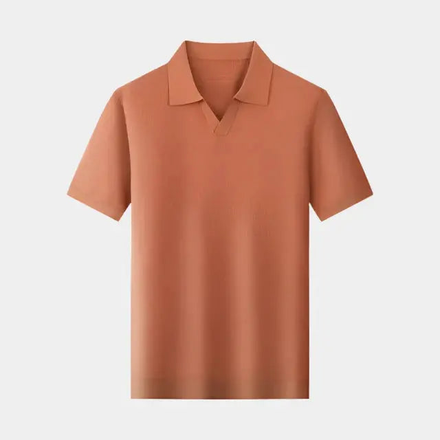 Short Sleeve Polo Without Buttons Daily - Palm Beach Boutique