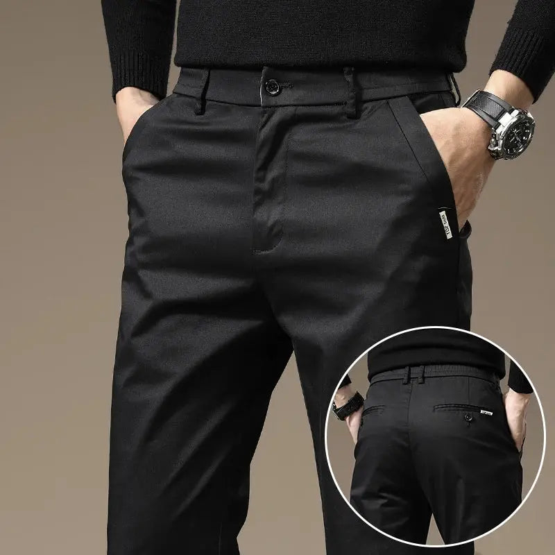 Basic Straight Trousers