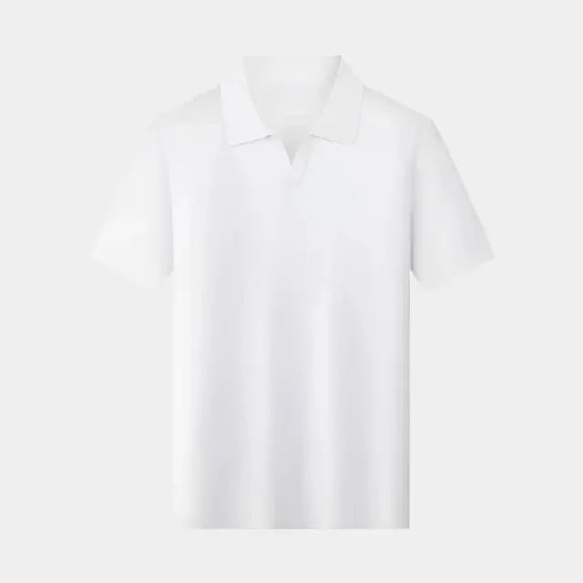 Short Sleeve Polo Without Buttons Daily - Palm Beach Boutique