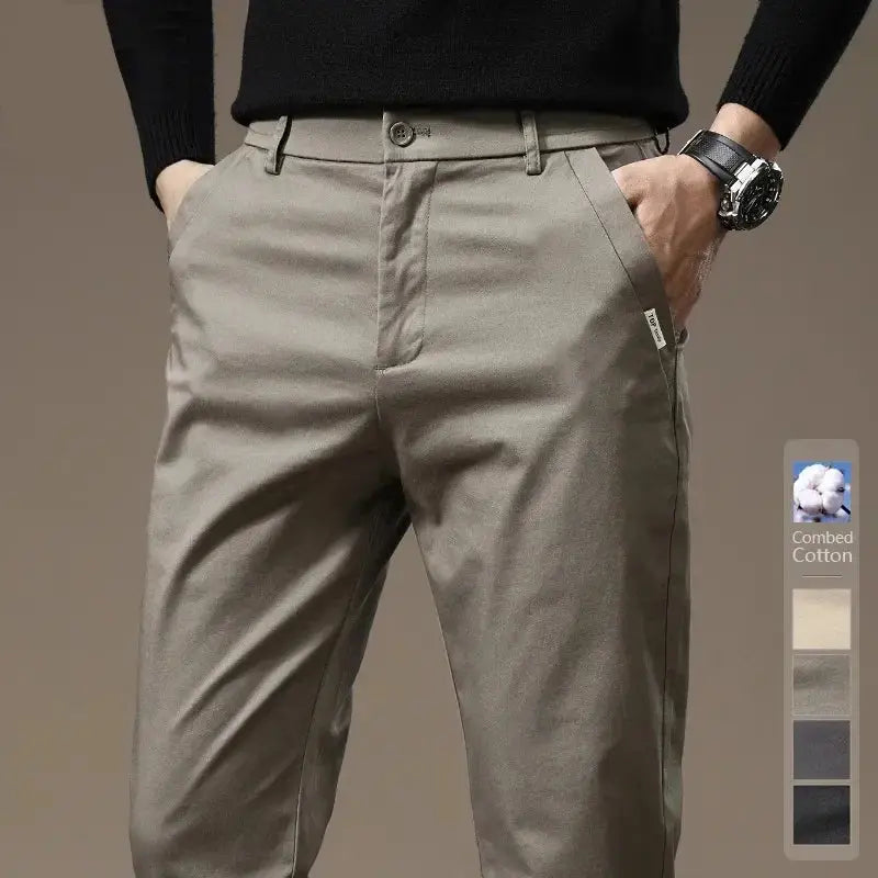 Basic Straight Trousers