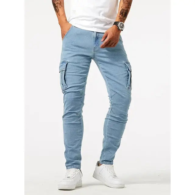 Jean Cargo Trousers