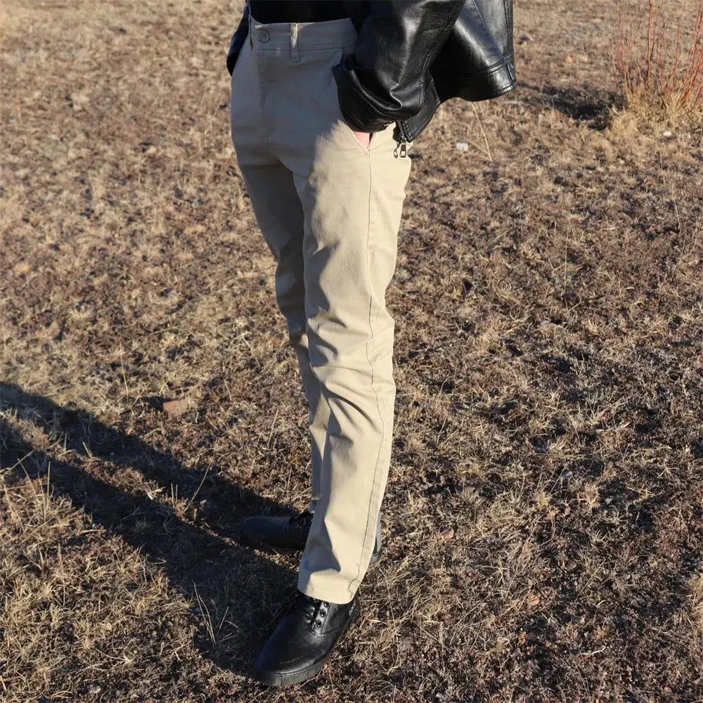 Comfortable Slim Fit Trousers