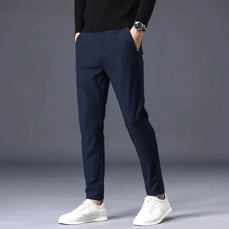 Basic Elastic Trousers