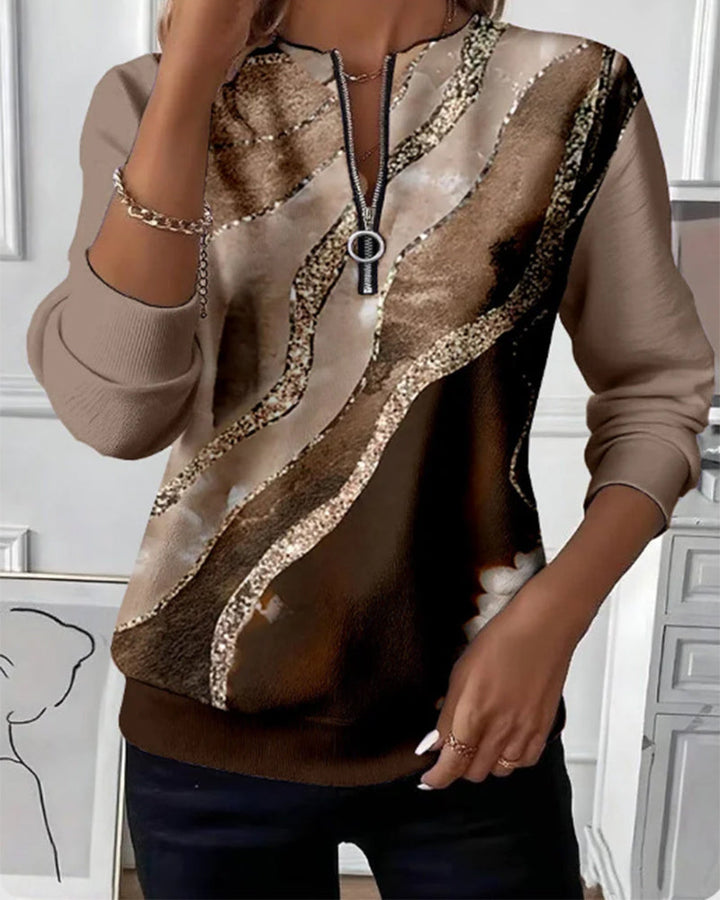 Olivia | Half-Zip Sweater