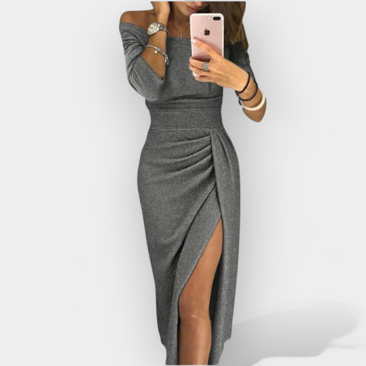 Elegant Dress with Cutout