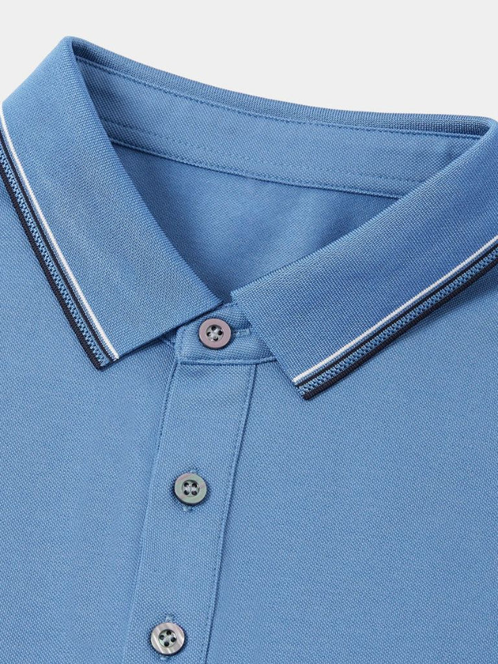 Classic Azure Polo – Palm Beach Boutique