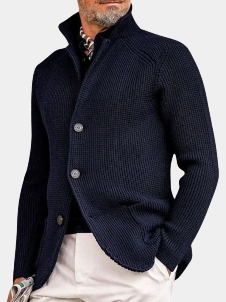 Palm Beach Boutique Classic Heritage Knit Jacket with Button Detail