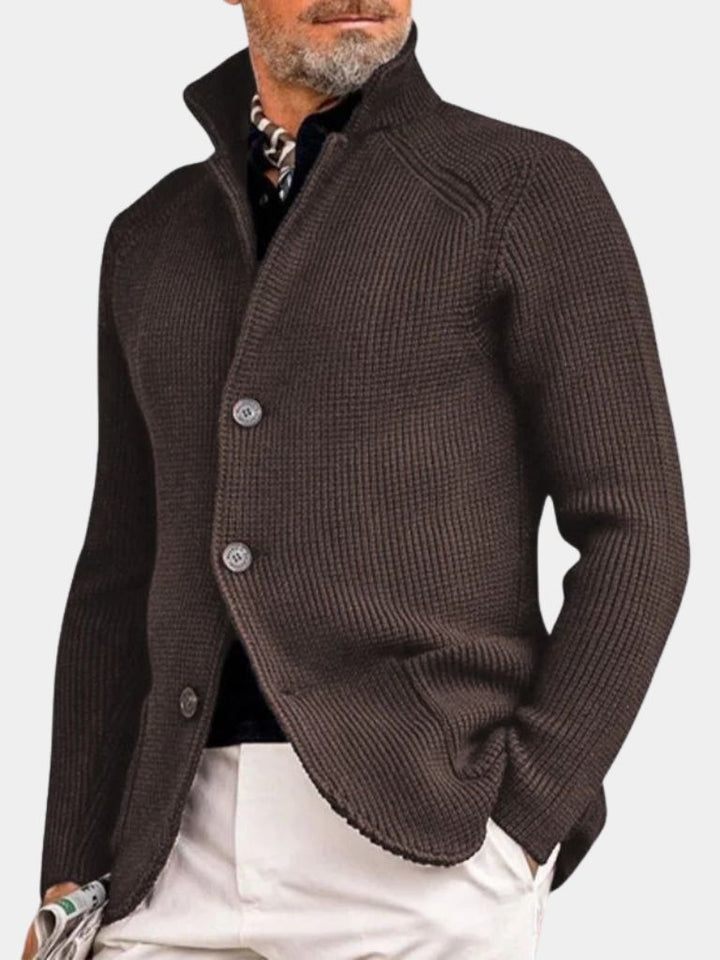 Palm Beach Boutique Classic Heritage Knit Jacket with Button Detail