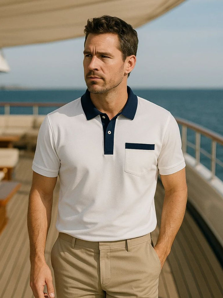 Elegant Golf Polo - Palm Beach Boutique