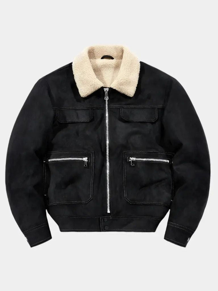 Palm Beach Boutique Essential Fleece Suede Jacket