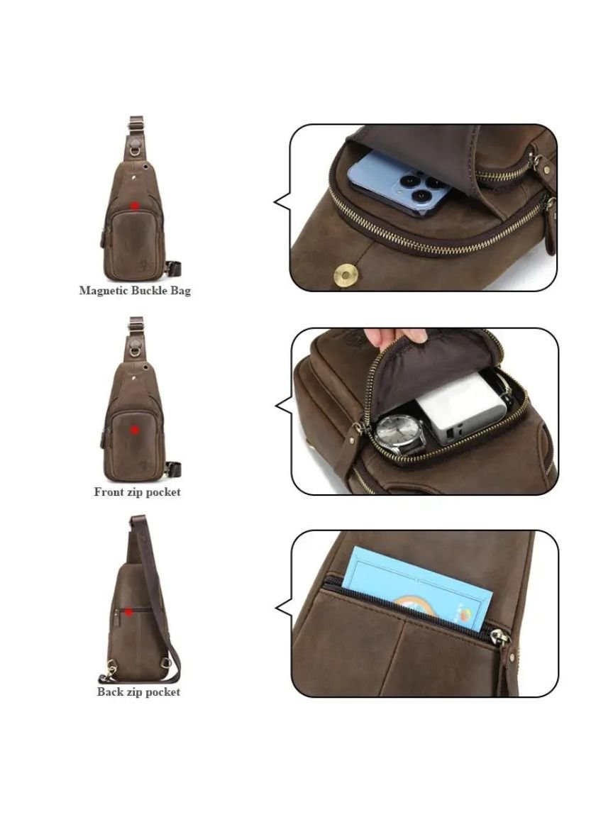 Palm Beach Boutique Essential Leather Shoulder Bag