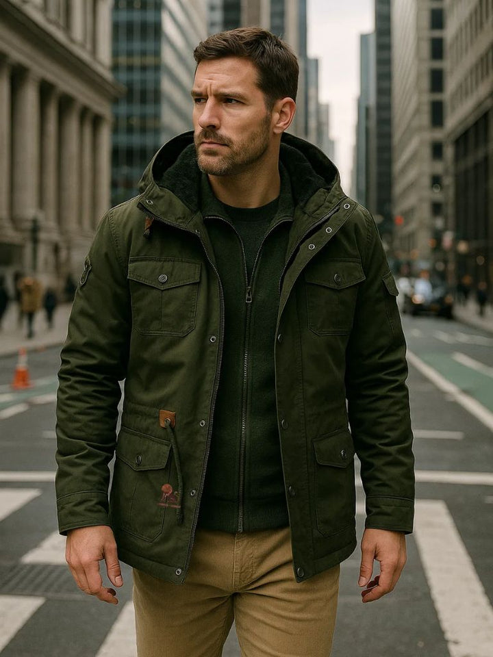Palm Beach Boutique Fleece Hooded Bomber Jacket