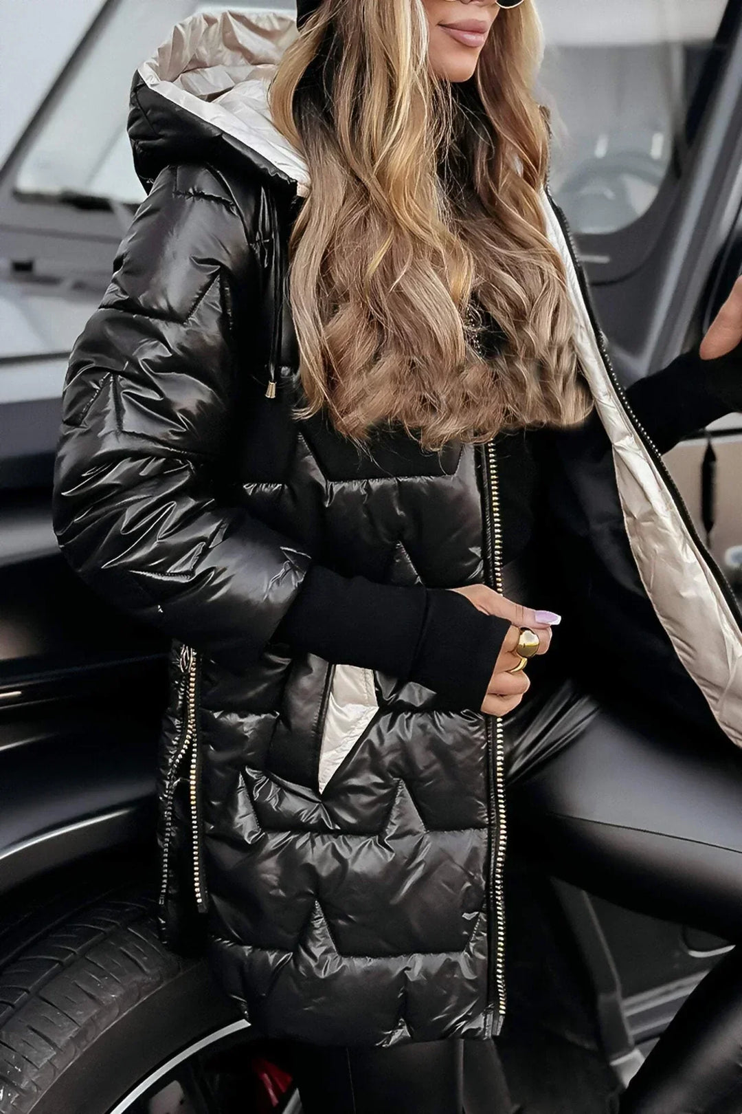 MILA | Long Quilted Jacket