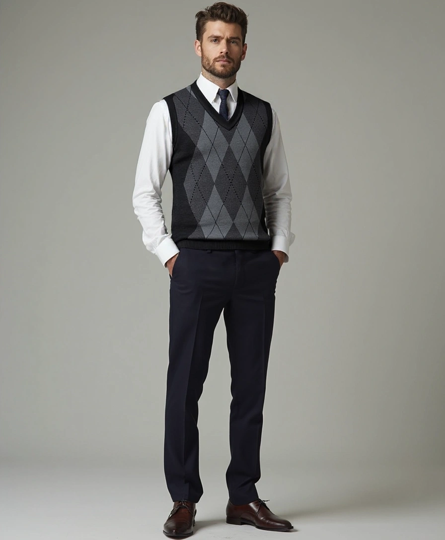 Basic Academic Sweater - Palm Beach Boutique